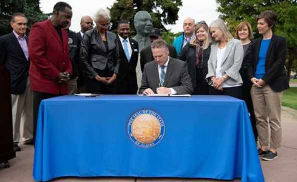 Dunleavy Signs Senate Bill 40, Establishes February as Black History Month in Alaska