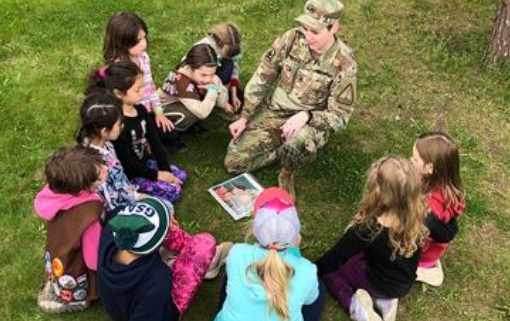 Alaska National Guard Partners to Join Girl Scouts Patch Program