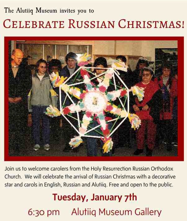 The Alutiiq Museum Invites You to Celebrate Russian Christmas!