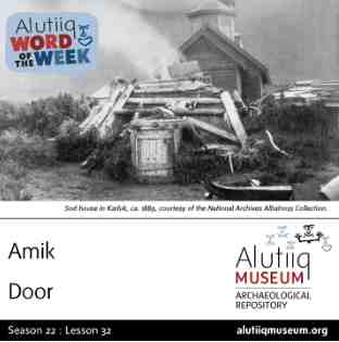 Door-Alutiiq Word of the Week-February 3rd