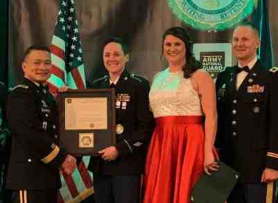 Alaska Army National Guard recruiter recognized for top performance