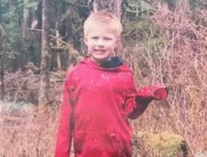 The remains of five-year-old Jaxson Brown were recovered from the Lunch Creek Trail on Friday.