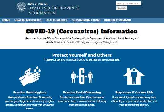 State of Alaska To Launch Joint COVID-19 Website