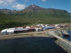 Trident Seafoods processing facility in False Pass. Image-Trident Seafoods