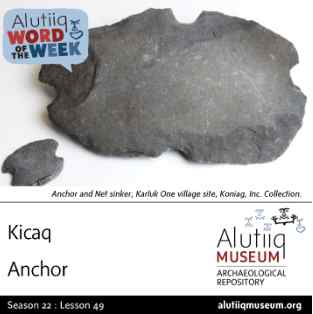Anchor-Alutiiq Word of the Week-May 31
