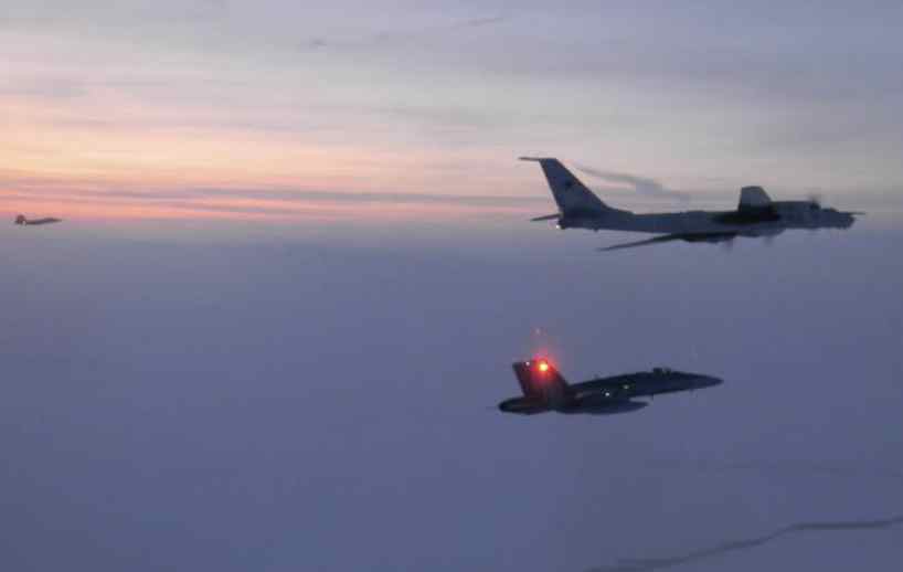 US Tracks Four Russian Military Aircraft Near Alaska