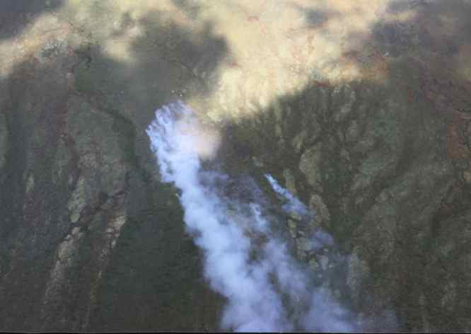 BLM AFS Aircraft, Smokejumpers Working on New Fire Northwest of Circle