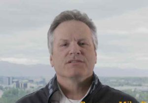 Governor Dunleavy in screengrab of public safety recruitment video.