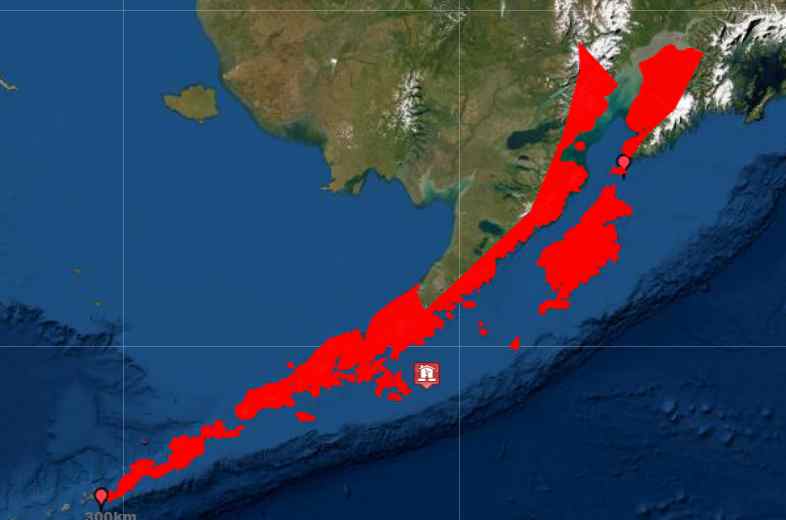 7.8 Magnitude Quake South of Chignik Prompts Widespread Tsunami Warning