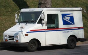 USPS mail truck. Image-Public Domain