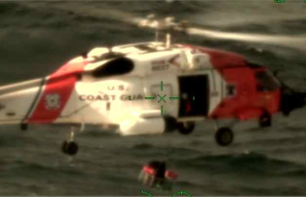 Coast Guard Medevacs Crewmember near Dutch Harbor