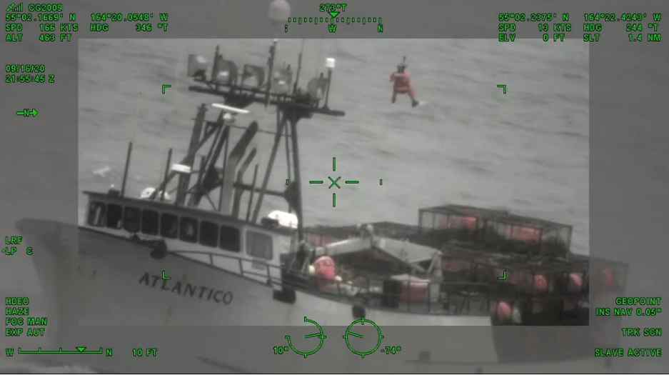 Coast Guard Medevacs Injured Fisherman Near Cold Bay