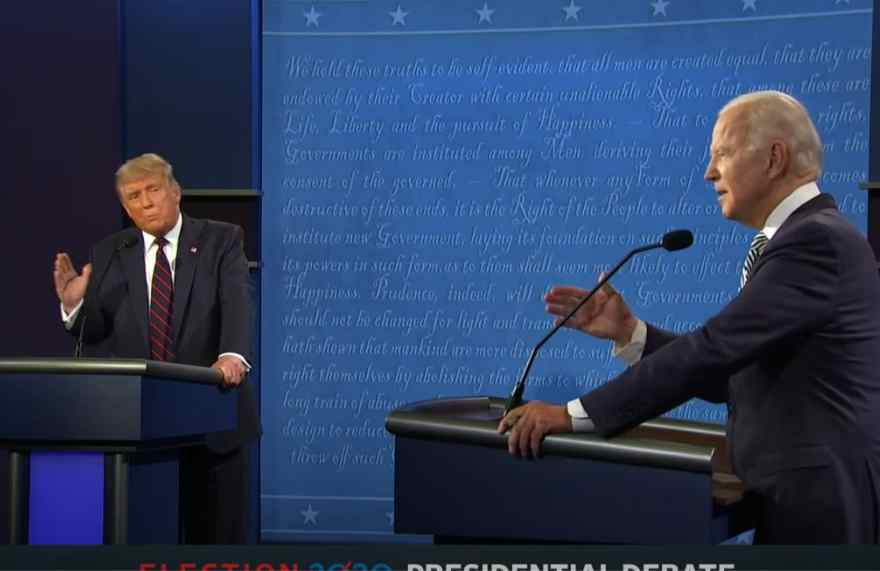 Trump, Biden Clash in Chaotic Debate