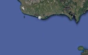 Area where one capsize victim's remains recovered. Google Maps