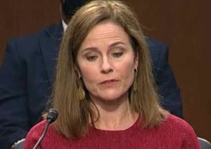 Justice Amy Coney Barrett. Internet video screenshot