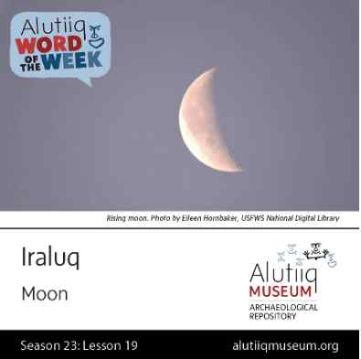 Moon-Alutiiq Word of the Week-November 1st