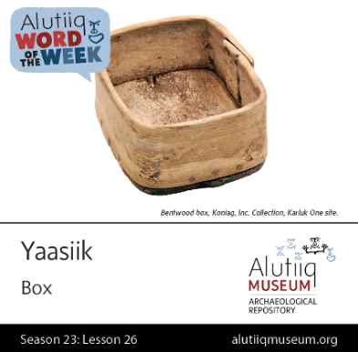 Box-Alutiiq Word of the Week-December 20th