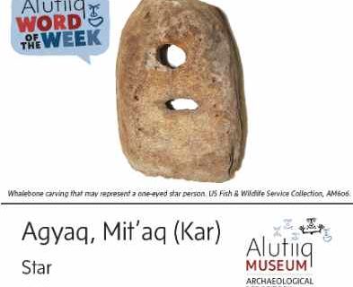 Star-Alutiiq Word of the Week-December 27th