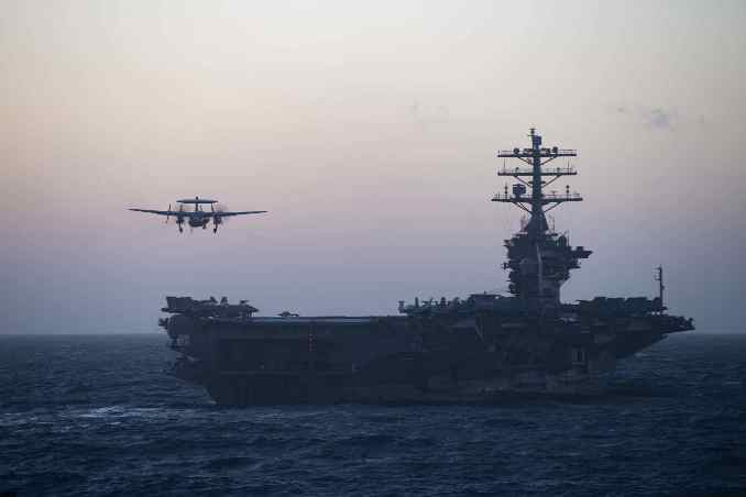 US Reverses Decision to Send Aircraft Carrier Home from Middle East