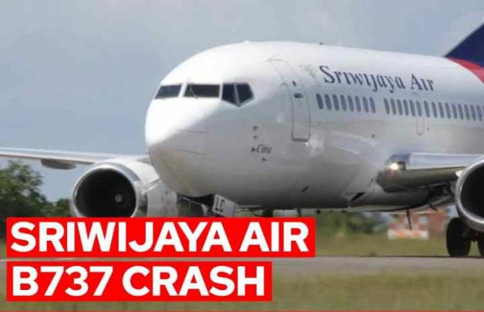 Indonesian Authorities Locate Black Boxes from Sriwijaya Air Passenger Plane