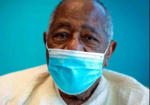 FILE - Baseball Hall of Famer Hank Aaron sits for a portrait on Jan. 5, 2021,after receiving his COVID-19 vaccination at the Morehouse School of Medicine in Atlanta. He died at the age of 86.