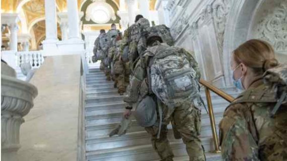 Alaska Guardsmen Answered the Call, Heading Home after Inauguration Assistance