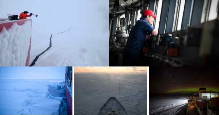 A Break in the Silence: Anecdote from a U.S. Coast Guard icebreaker’s winter Arctic patrol