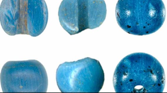 Blue beads in the tundra: The first U.S. import from Europe?