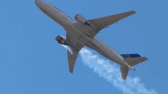 Debris Rains Down on Denver Suburb after United Flight Engine Failure