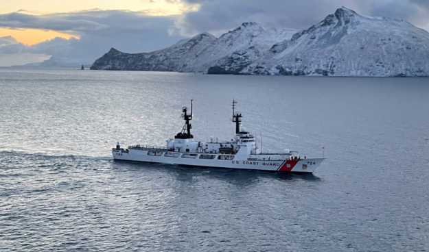 Coast Guard Cutter Douglas Munro Returns Home from Final Patrol