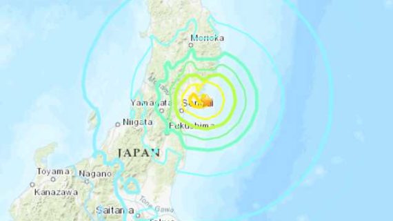 7.0 Earthquake Hits Northeastern Japan Saturday