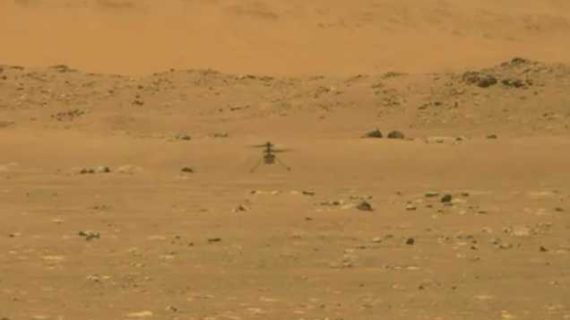 NASA’s Mars Helicopter Takes First Successful Test Flight