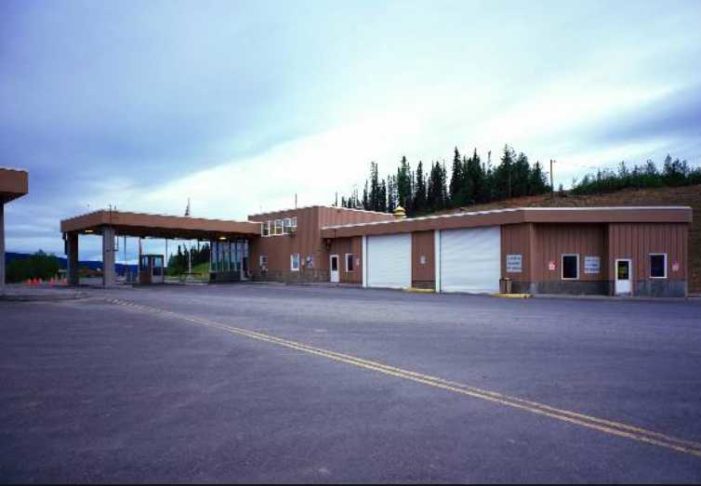 Anchorage Man Arrested after Refusing to Leave ALCAN Border Crossing
