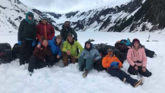 UAS Outdoor Studies Students Complete Capstones on Juneau Icefield and Above Gilkey River