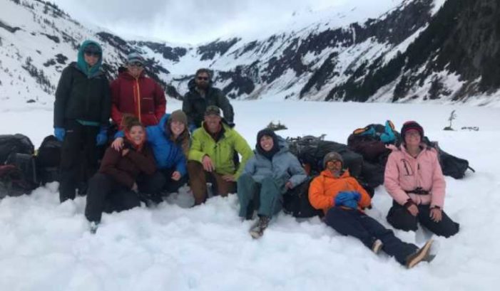 UAS Outdoor Studies Students Complete Capstones on Juneau Icefield and Above Gilkey River