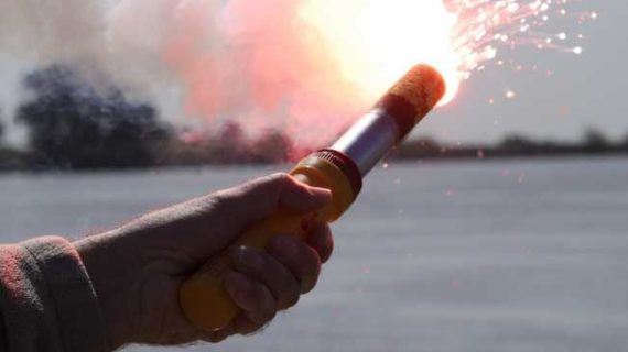 Coast Guard reminds boaters not to use flares as fireworks, report inadvertently discharged flares