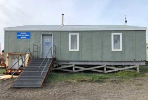 Courtesy Photo | A former Federal Scout Readiness Center, built during the Cold War, resides in Gambell, Alaska, Aug. 5, 2020. The Alaska Army National Guard Divestiture Program donated the building to Sivuqaq Incorporated May 17, 2021, where the St. Lawrence Island community will continue using it as a search and rescue operations headquarters.  see less | View Image Page