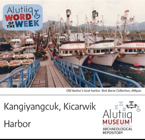 Harbor-Alutiiq Word of the Week-July 18th