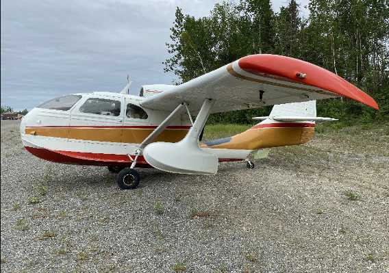 Seabee Aircraft Makes Parks Highway Forced Landing, Hits Powerline Sunday