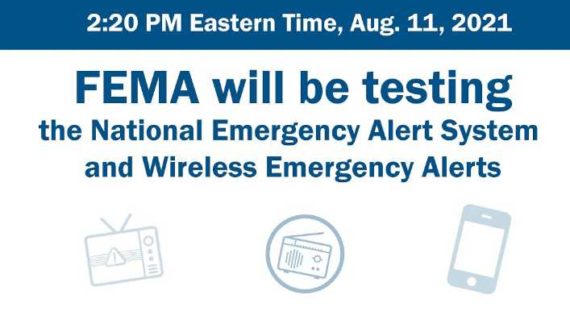 Alaska to receive Emergency Alert System and Wireless Emergency Alert test message on Aug. 11