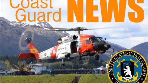 Coast Guard assists two from vessel taking on water near Slocum Arm