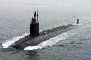 Virginia class fast attack submarine. Image-General Dynamics