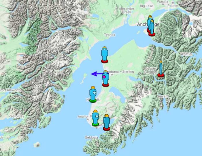 Space Rocks Streak through the Alaska Sky