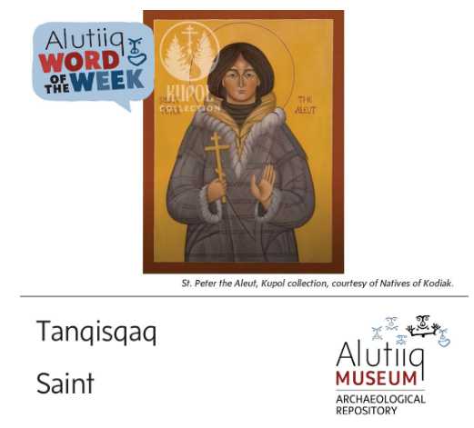 Saint-Alutiiq Word of the Week-November 1st