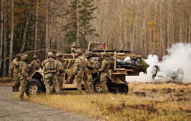 Arctic Guardian PJs partner with Army Guard for mass casualty exercise