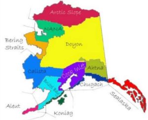 ANCSA Regions Map. Image-BLM