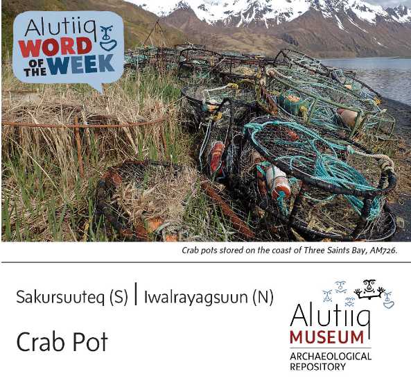 Crab Pots-Alutiiq Word of the Week-January 18th