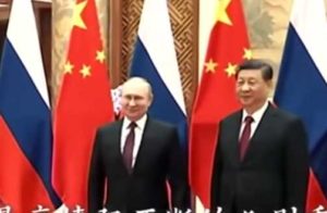 Putin and Xi in Beijing. Image-CGTN/Youtube screengrab
