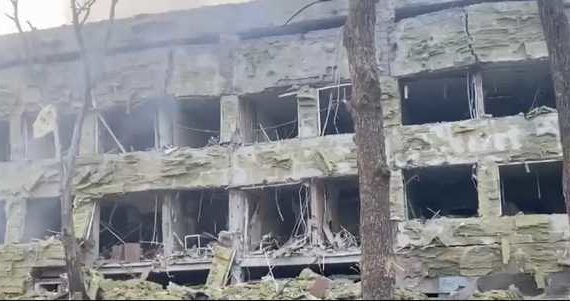 ‘The Destruction Is Colossal’: Russia Bombs Ukrainian Children’s Hospital