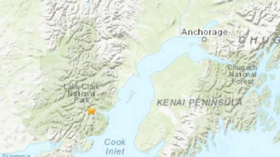 5.0 Quake Rattles Cook Inlet